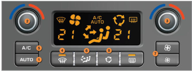 Peugeot 207 Klimatyzacja automatyczna Komfort