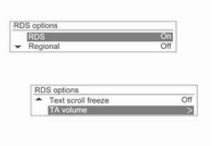 Włączanie i wyłączanie funkcji RDS