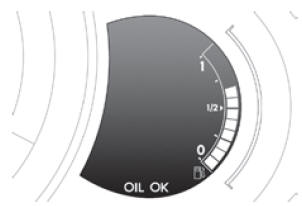 Wskaźnik poziomu oleju silnikowego