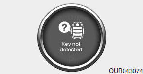 Key is not detected