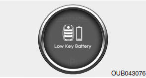 Low key battery