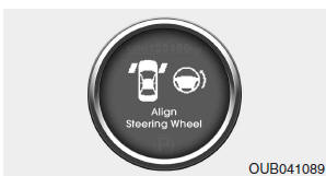 Align steering wheel