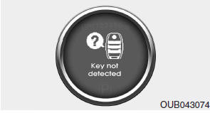 Key is not detected