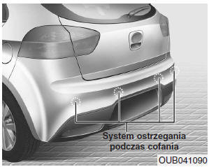 Układ wspomagania parkowania tyłem