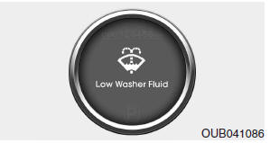 Low washer liquid