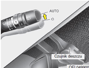 Automatyczne sterowanie prędkością pracy wycieraczek