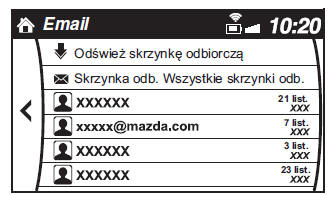 Przykład obsługi (sprawdzanie nieprzeczytanych wiadomości E-mail)