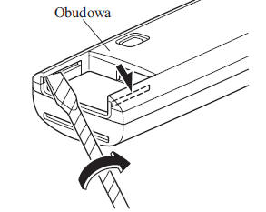 Wymiana baterii klucza