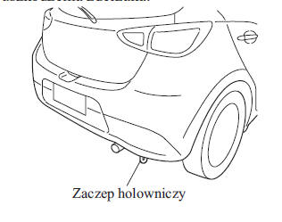 Zaczep holowniczy - Tył