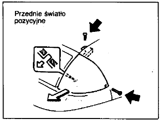 Przednie światło pozycyjne